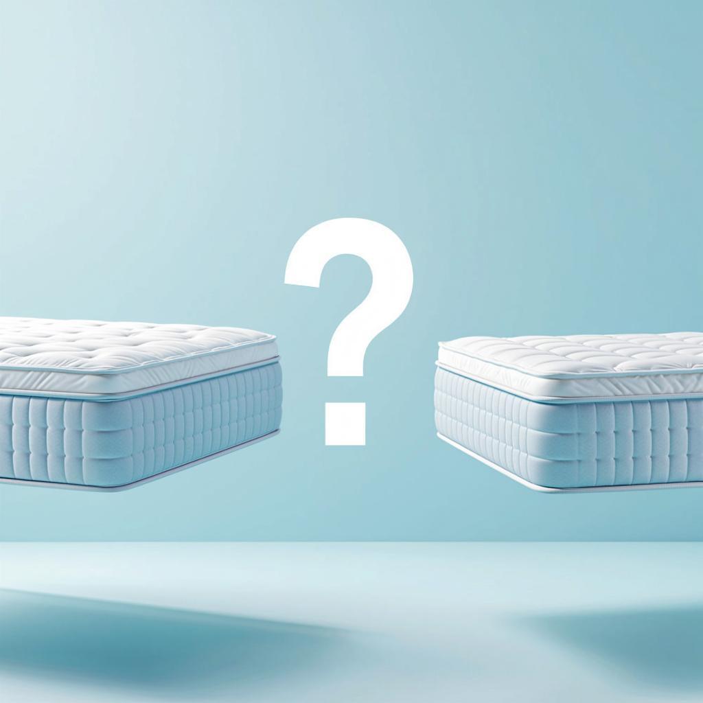 Какой матрас выбрать: пружинный или беспружинный?